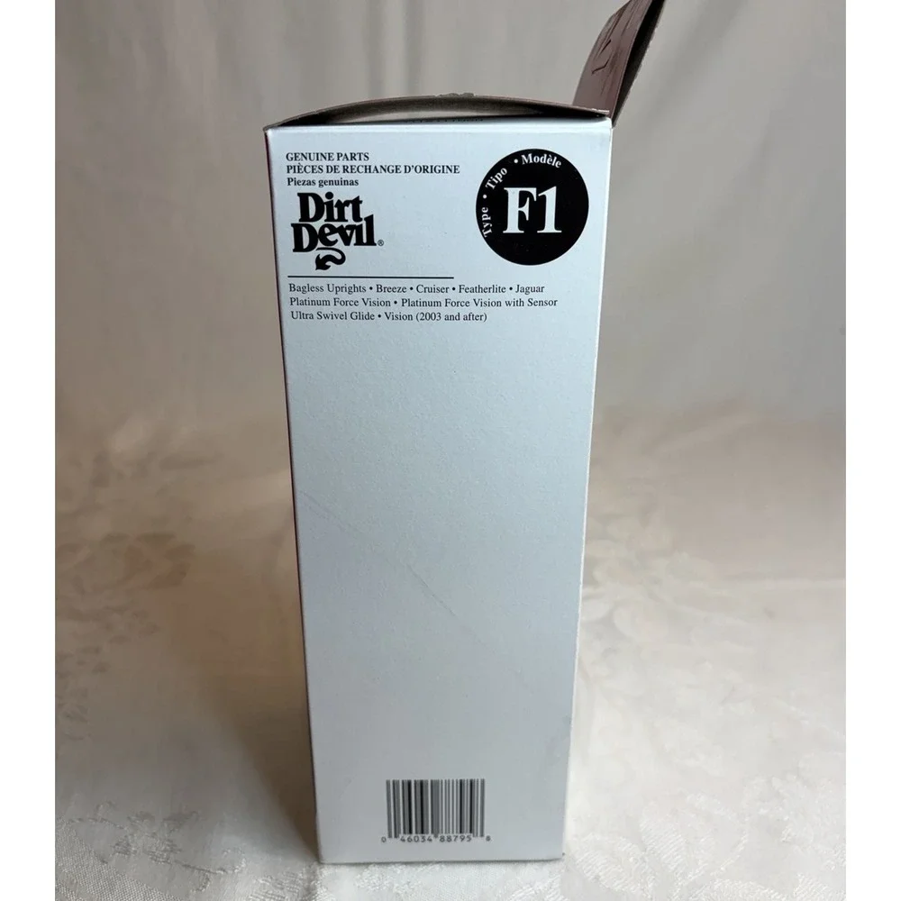 Dirt Devil F1 HEPA Media Filter for Bagless Upright Vacuums New In Box